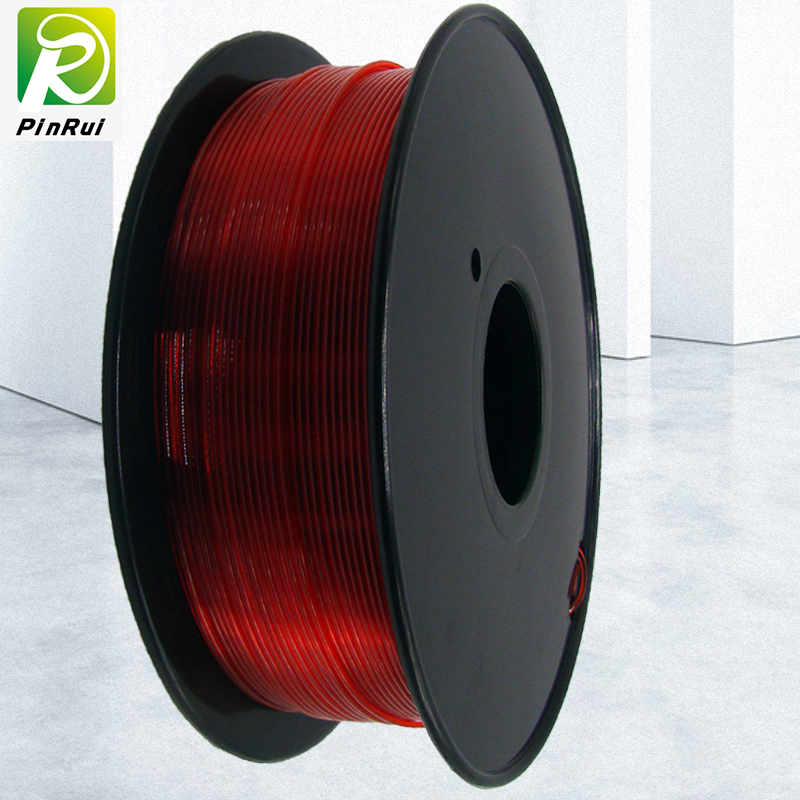 Drukarka 3D Pinrui 1,75 mmpetg Filament Czerwony kolor dla drukarki 3D