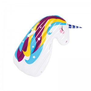 PCV Made Custom Replatible Cartoon Unicorn Basen Float