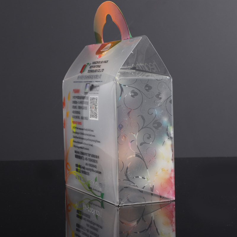 PVC plastikowe pudełko prezentowe, dostosowane przezroczyste pudełkona żądanie, odpowiednie do dawania prezentów, Wielkanoc, ślub, imprezę, Halloween, Boże Narodzenie