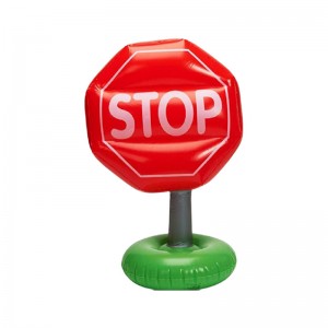 Producenciniestandardowenadmuchiwane znaki ruchu PVC dmuchanie blokad dróg trójkątnych znaków drogowych Znaki ostrzegawcze Znaki PCV