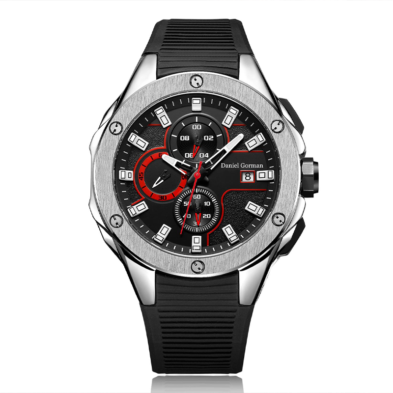 Daniel Gormantop Brand Luksusowy sport zegarek wojskowych zegarków wojskowych Niebieski pasek Automatyczne zegarki CM2205