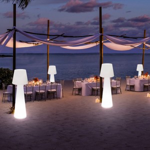 Festiwal dekoracyjny polietylenna zewnątrz Lampa podłogowana imprezę ogrodową ina zewnątrz dekoracja lampy podłogowej Lampa LED Lampa podłogowa