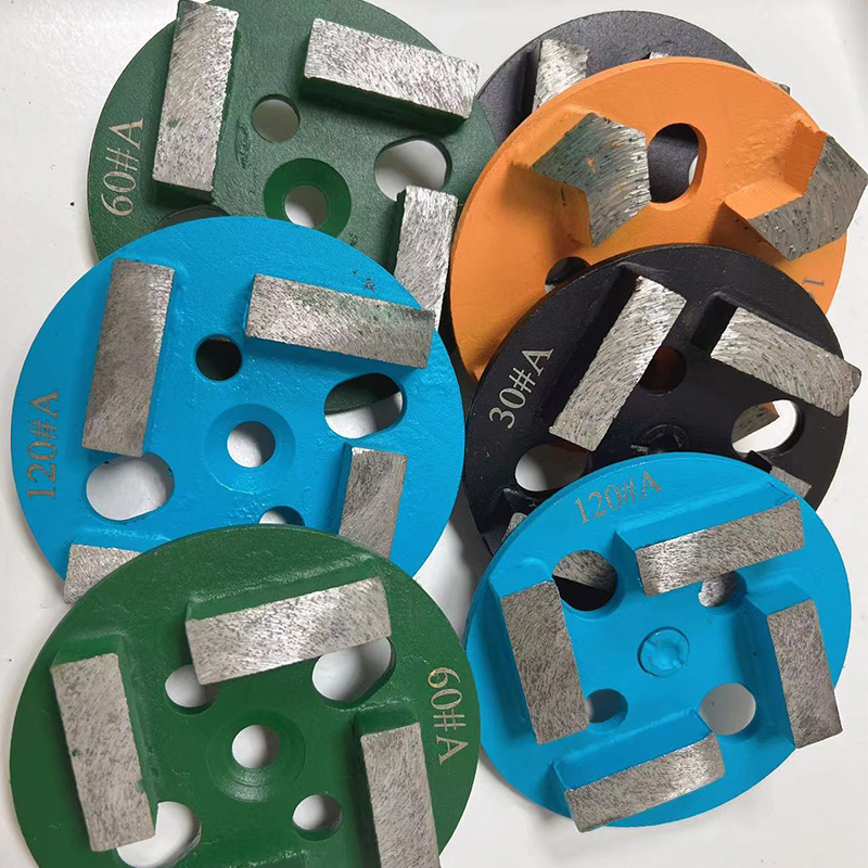 Diamondinding Discing podłogowy zhongheng/concrete metalowy dysk ścierny 80#