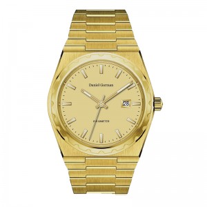 Zglądananadgarstek ze stalinierdzewnej wielofunkcyjnej kwarcowej zegarek DG9001