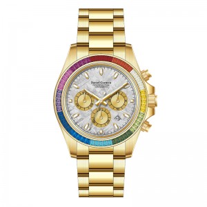 luksusowy zegarek kwarcowy stalnierdzewna WatchDG9003