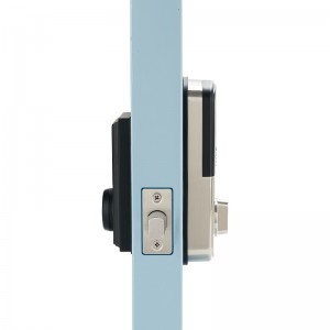 3002 inteligentny zamek do drzwi wejściowych z klawiaturą ekranu dotykowego i odciskiem palców, elektroniczny inteligentny zamek drzwi martwy