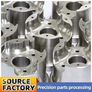 Czteroosiowe części obróbki