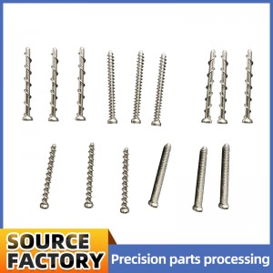 Części obrabiane CNC