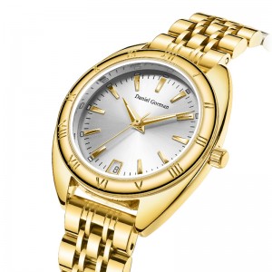 Daniel Gorman AN22415 Unikalny projekt luksusowy moda Watch Gold Ice Bound Watch Women Luksus