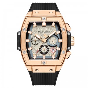 Daniel Gormango13 Brand Waterproof Watch Watch Men\'s Clock Fashion Sport Sports Unikalny kwarcowy zegarek luksusowy Square Men