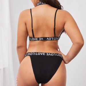 Miłość do listeczki Uprząż seksowny zestaw bielizny