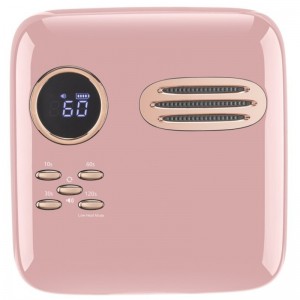 M&R 701PRO PRODELESS LED LAMPA GWOAT, BEZPELEMID PAILIRA, 72 W LED LEAD Light, przenośna lampa paznokciowa UV z 4 -licznikowym czujnikiem i wyświetlaczem LCD Green