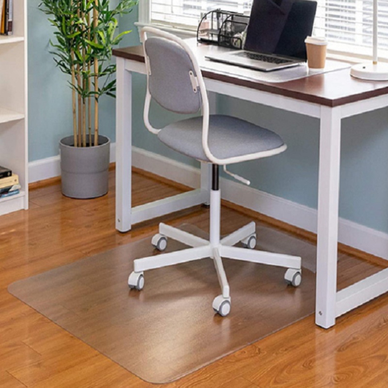 2022 Amazon Hot Sale krzesło mata do ochrony podłogi w twardej podłodze przezroczyste pp biurowe biurko Mata