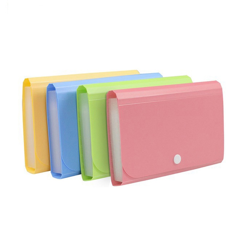 Rozszerzający się folder A5 Rozmiar liter PP Plastikowe kieszenie Multi Pocket Organizer Plik rozszerzalny