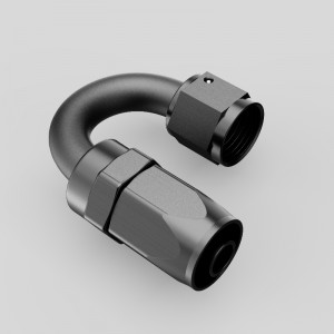 Aluminiowy wąż obrotowy wąż obrotowy 0/30/45/60/90/120/150/180 stopień montażowy An4 An6 An6 An12 an16 An20 An20