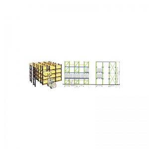 Jazda w stojaku paletowym