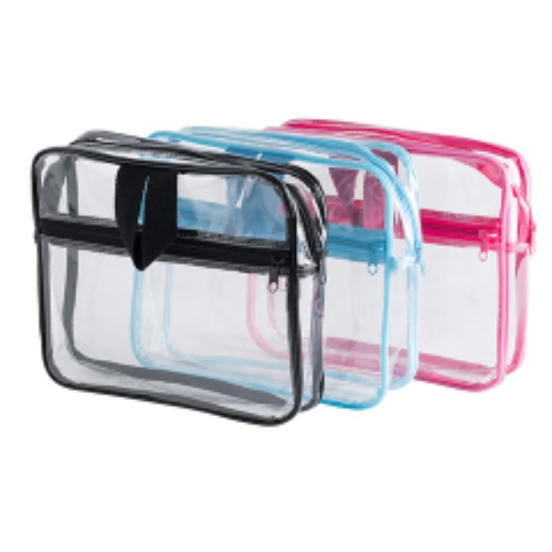 PVC Zip Cosmatic Bag Work