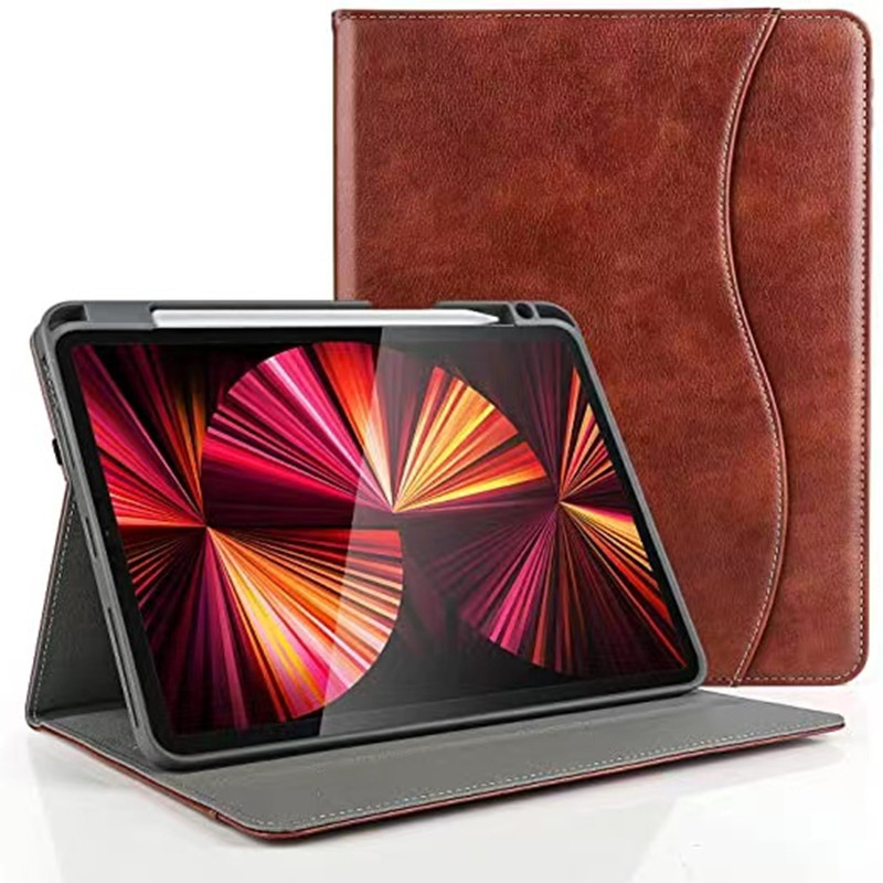 Nowy iPadCase All Inclusive Protective Case Multi Angle Wyświetlacz funkcjonalny skórzany obudowa