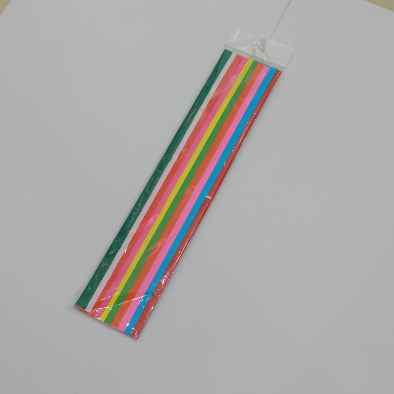 Wielokolorowy papier krepowy