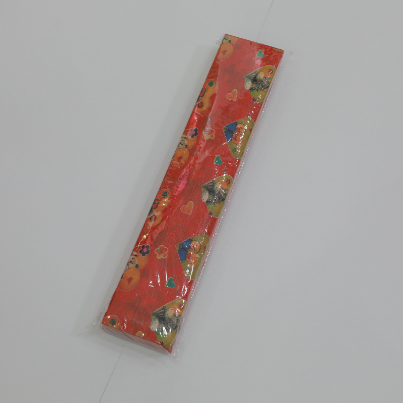 Konfigurowalny fabrycznie wielokolorowy papier krepowy