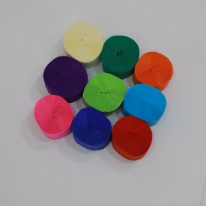 Streameryk papieru krepowego- Świetne rozciąganie&łatwe do skręcenia,na wesele, urodziny, prysznic ślubny, Boże Narodzenie, zabawa w drzwiach&Rainbow Decorations