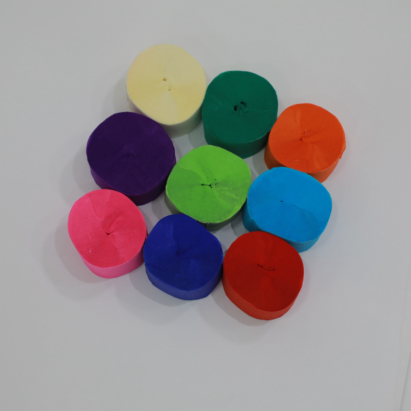 Streameryk papieru krepowego- Świetne rozciąganie&łatwe do skręcenia,na wesele, urodziny, prysznic ślubny, Boże Narodzenie, zabawa w drzwiach&Rainbow Decorations