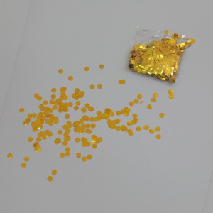 Kręgi konfetti papieru tkankowego