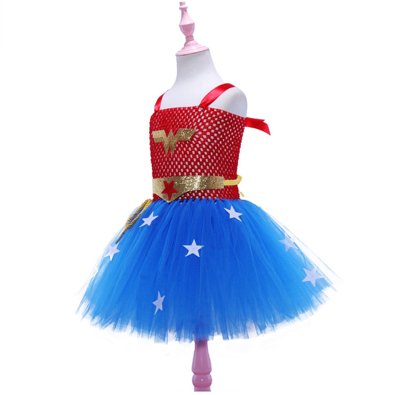 Girl Dress Cosplay Dawn of Justice Dress for Girl