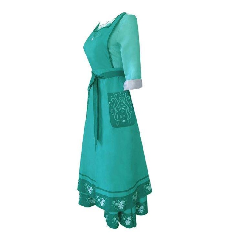 2022 Księżniczka Encanto Mirabel Dress Party Birthday Cosplay Fancy Dress