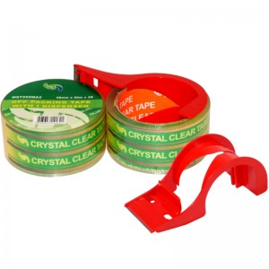 Super/crystal Clear Autheive Paking Tape z dozownikiem