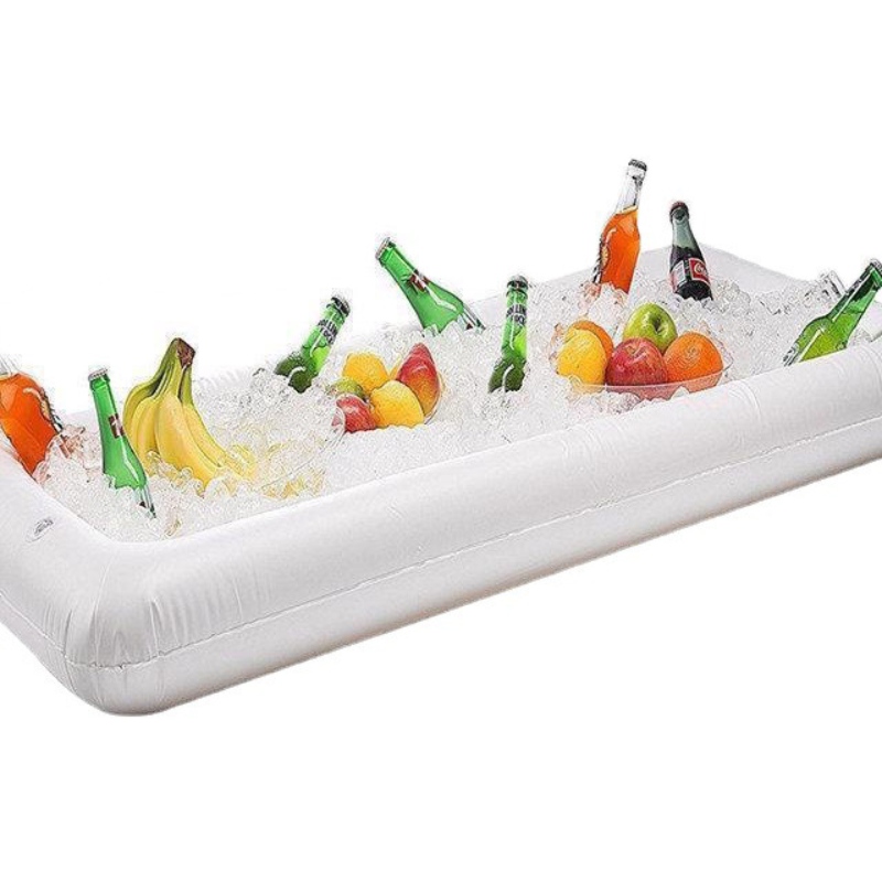 Nadmuchiwane porcje w formie bufetu chłodnicy sałatki piknik serwera lodu hawajskie dostawy imprezowe