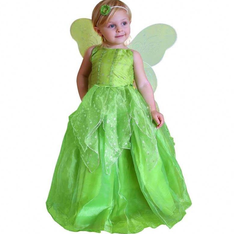 Fancy Halloweenowa przyjęcie świąteczne Dress Up 2-11 lat Mała Księżniczka Tinker Bell Costume HCTB-002