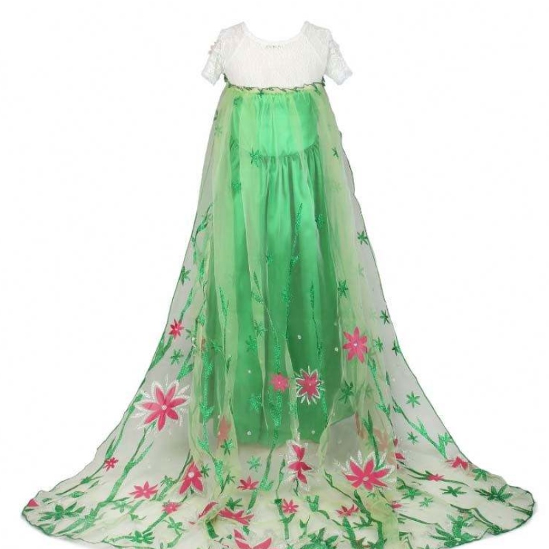 Amazon Top Seller Girl Dress Costume Kostium księżniczki Anna Kids Dress Elsa za 4-10Y HCGD-019