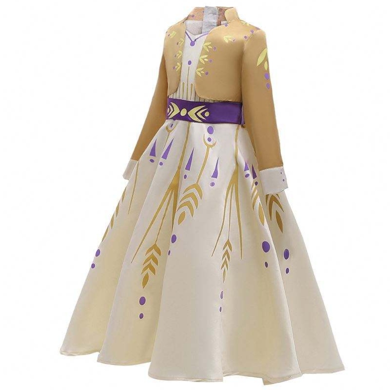 2022 Nowa fantazyjna sukienka Królowa śniegu Elsa 2 Fancy Dress Costume Halloween HCGD-016