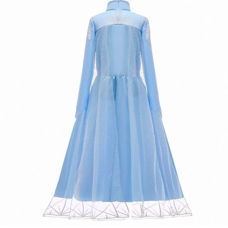 Dziewczyny dziewczynyna Halloween imprezę Cosplay 110-150cm Princess Upieranie Elsa Dress Princess HCGD-011