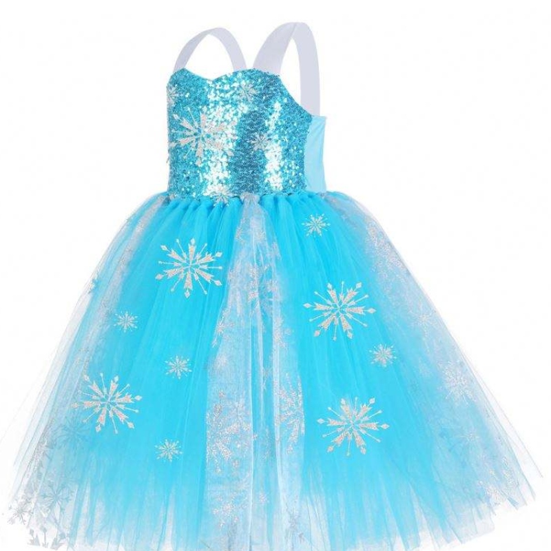 3-11 lat sukienki Blue Halloween Costume Girl Dresses Sukienki Księżniczka Sukienka Tutu spódnica