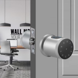 3005 Inteligentny zamek drzwi, blokada drzwi palców Bezkluczyka, zamek drzwi wejściowych z klawiaturą inteligentne pokrętło drzwi