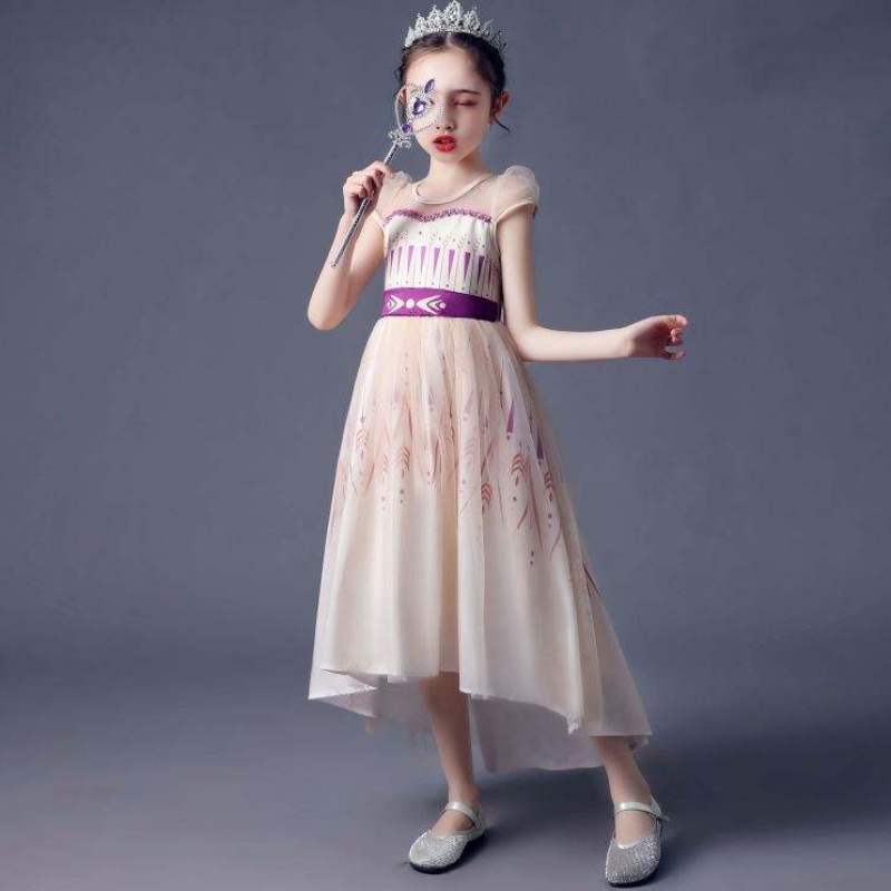 Baige New Girl Cosplay Queen Elsa Sukienki kostiumowe Księżniczka Anna Sukienka dla dziewcząt BX1720