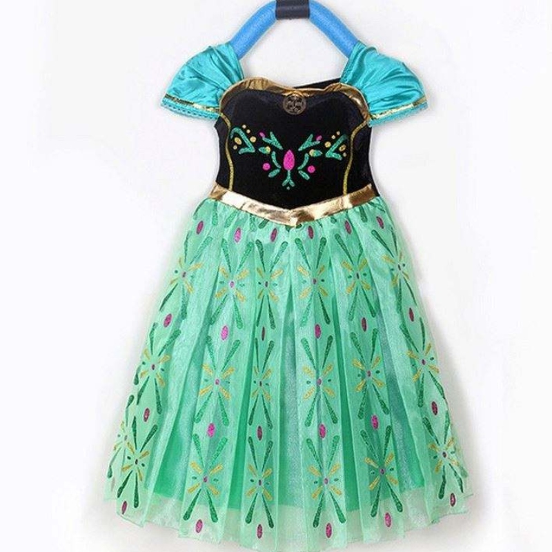 Elegancka seksowna dziewczyna ciasna mini sukienka Dissy mini sukienka księżniczka Anna Elsa Party Ubrania BXLSXB