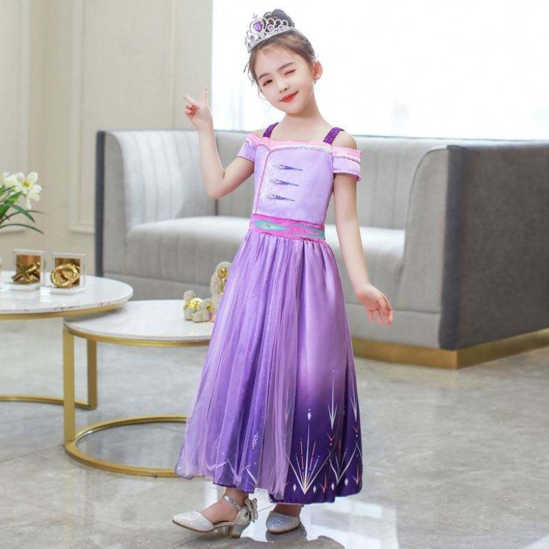 Baige Halloween Księżniczka Dress Girl Cosplay Sukienki Dziecko Summer Aisha Queen Children's Wear Spódnica