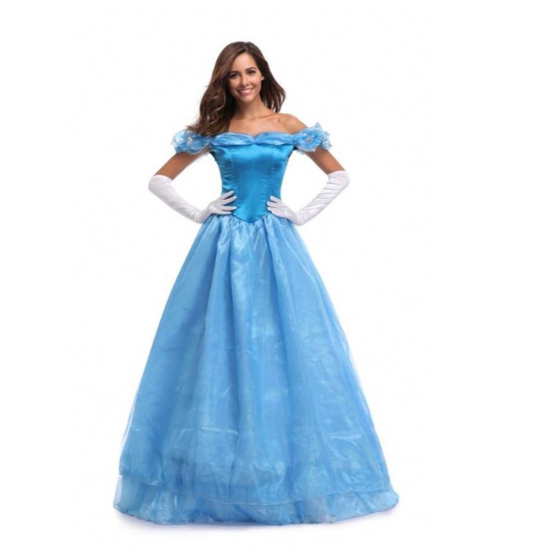 Film Beauty and the Beast Belle Princess Dress Cosplay Cosplay dla dorosłych kobiet kobiet Halloween Party Canonicals Fancy Costume