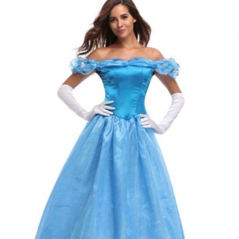 Film Beauty and the Beast Belle Princess Dress Cosplay Cosplay dla dorosłych kobiet kobiet Halloween Party Canonicals Fancy Costume