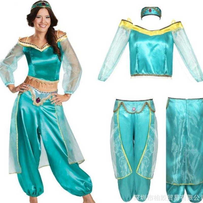 Jasmine Princess Dress Dorosły Cosplay Halloween kostium cosplay cosplay zużycie
