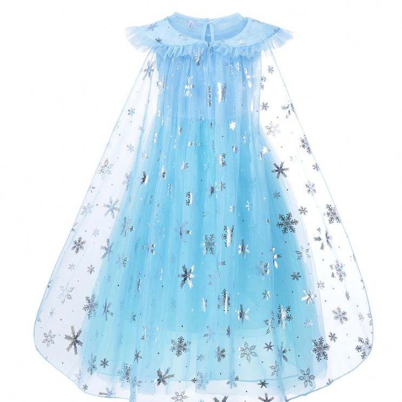 Dziewczyny Elsa Cosplay sukienka fantazyjna kostium dziewczyna śniegna Halloween urodziny