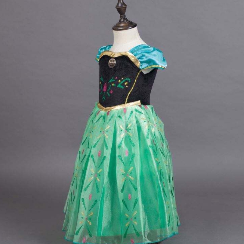 Performance Costume Princess Anna Dress Dress \
osze sukienka księżniczka Anna