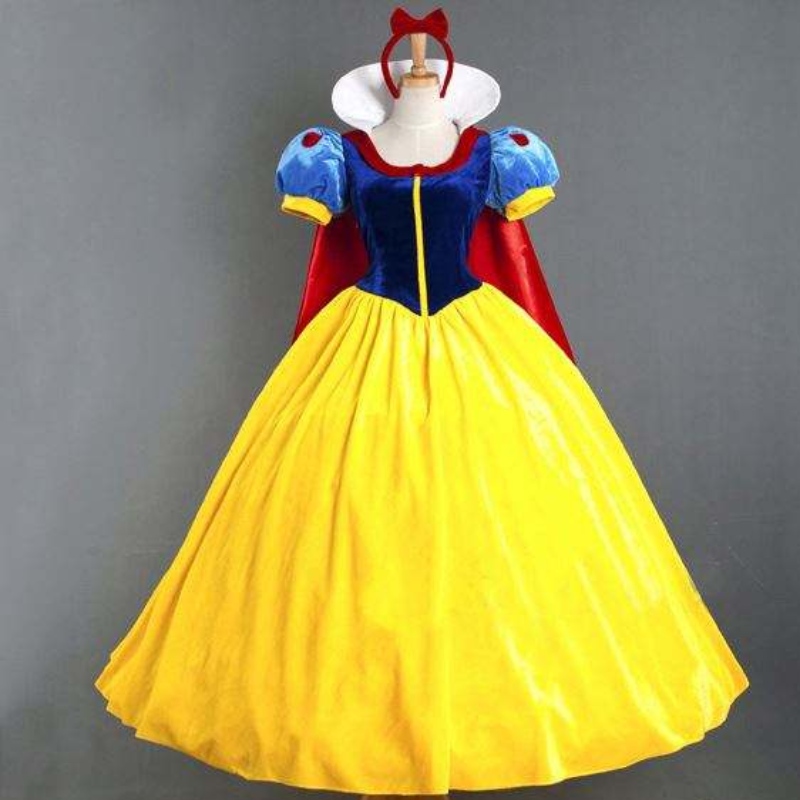 Sukienka dla dorosłych cosplay snow biała dziewczyna sukienka Kobiety dla dorosłych/children księżniczka śnieżna biała halloween kostium imprezowy