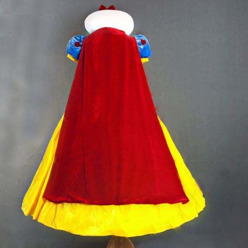 Sukienka dla dorosłych cosplay snow biała dziewczyna sukienka Kobiety dla dorosłych/children księżniczka śnieżna biała halloween kostium imprezowy