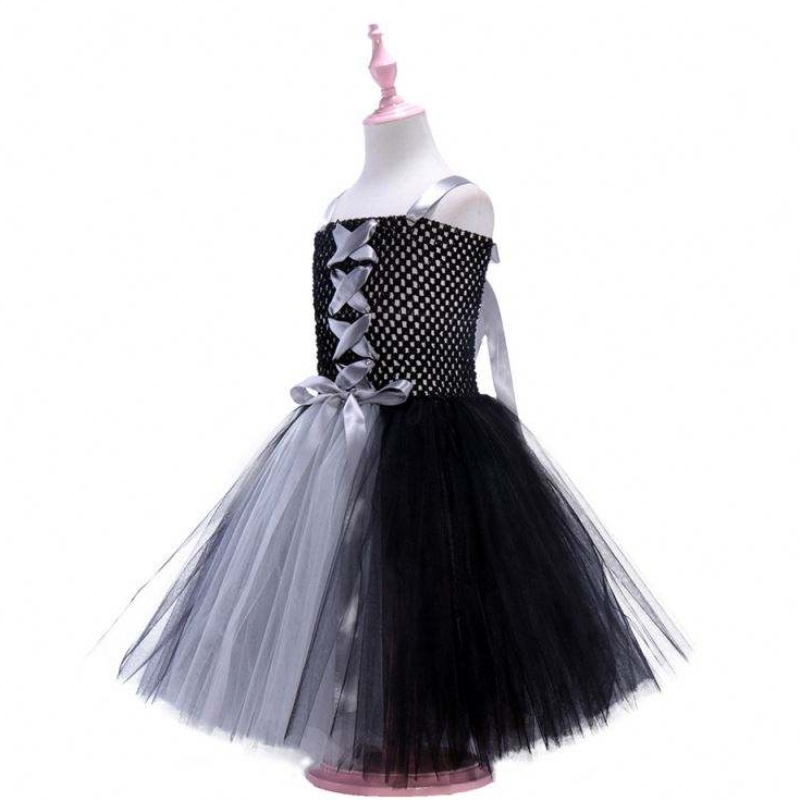 Ubranie dla dzieci Halloween zaklęcie śpiące czarownice sukienka dziewczyna siatka tutu spódnica cosplay cosplay