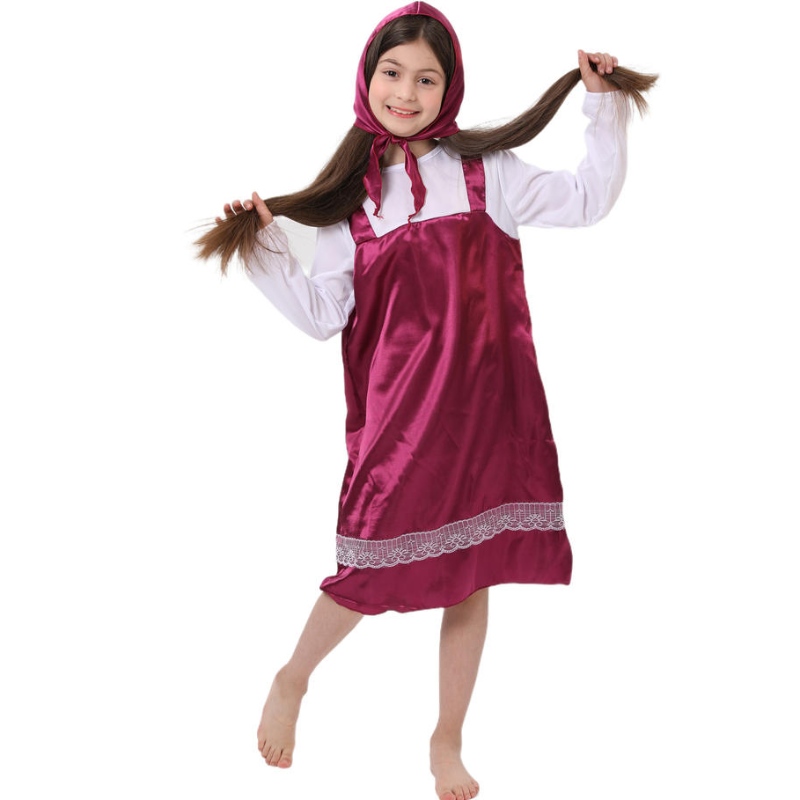 2022 Dorosły mały czerwony kaptur z kapturem Fancy cosplay karnawałowe kostiumy dla damskiej sukienki