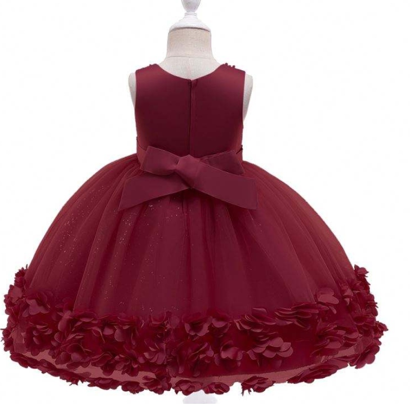 Baige Hurtowa Księżniczka Flower Dress Girl